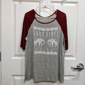 Cute and comfy baseball tee